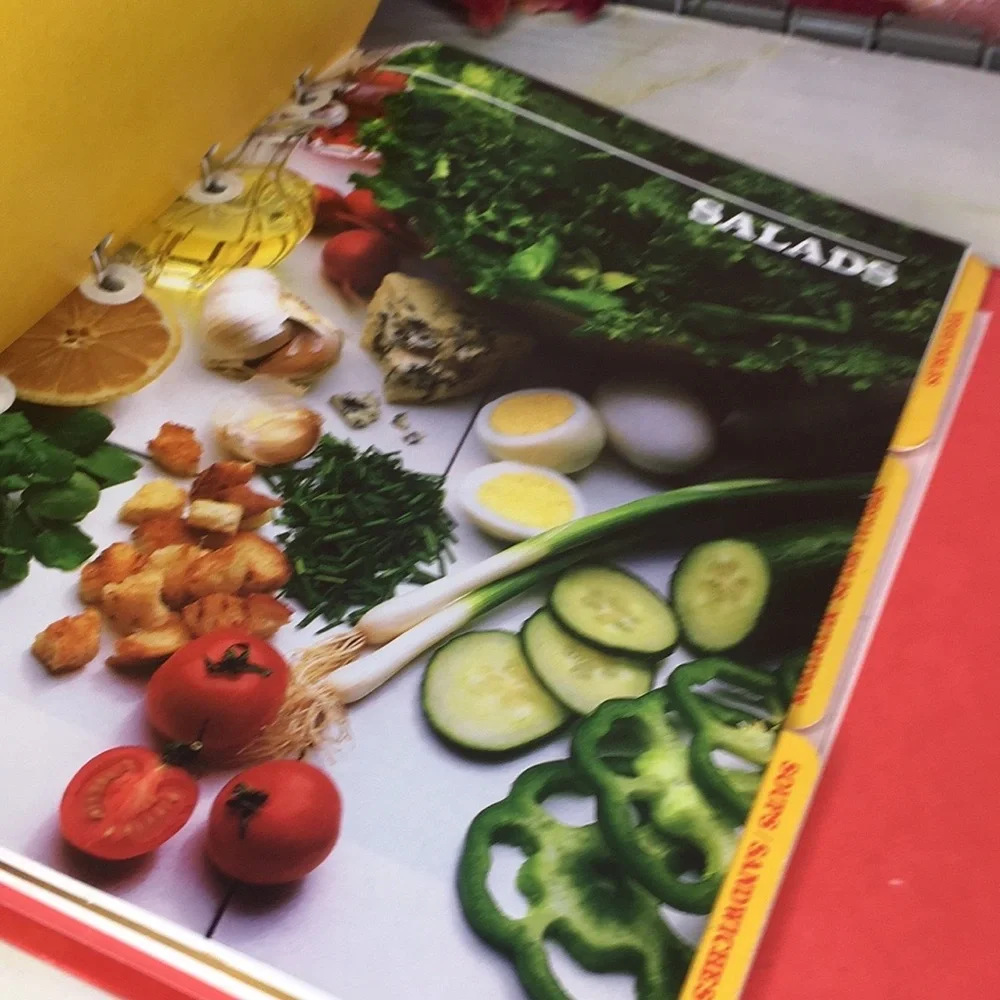 Vintage 1986 Betty Crocker 5 Ring Spiral Binder Cookbook 1st Ed